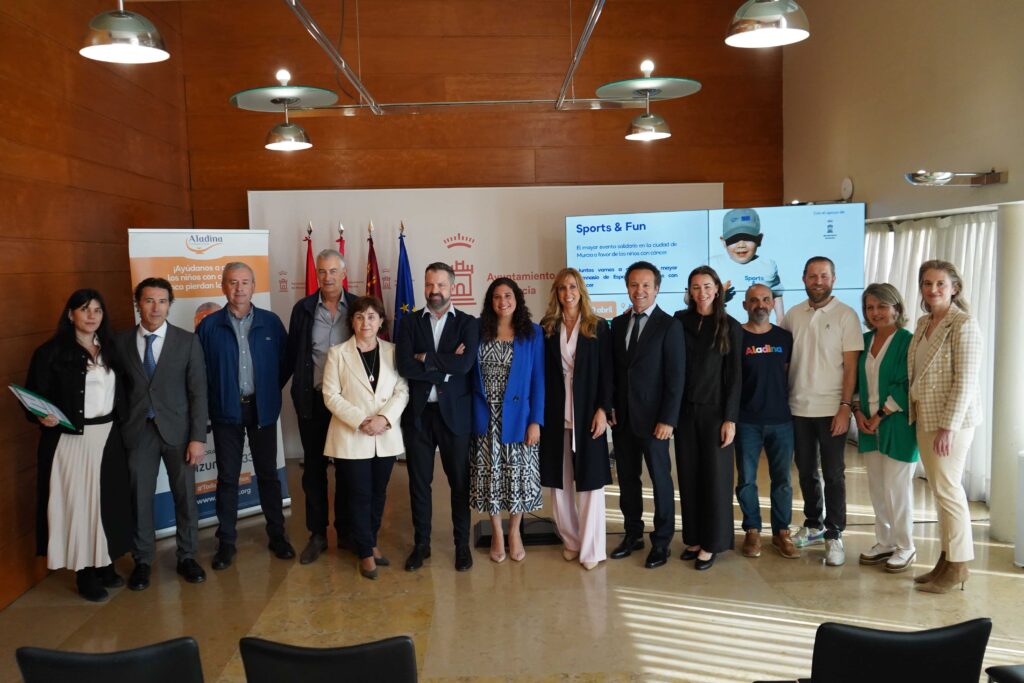 Aladina anuncia Sports&Fun en rueda de prensa junto a Never Surrender