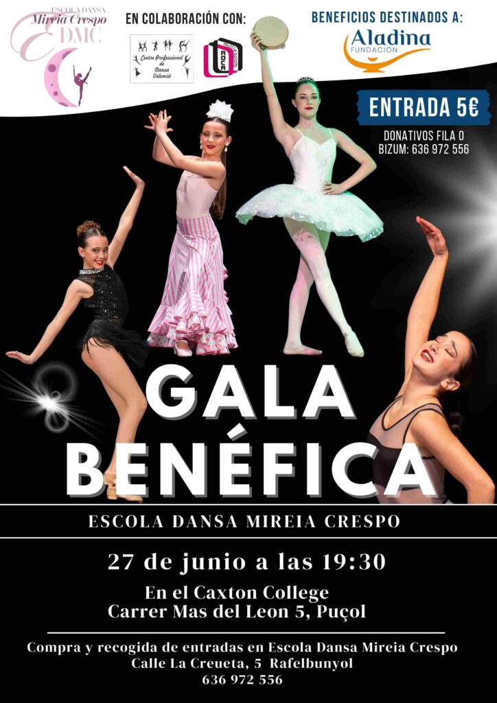 Gala Benéfica EDMC solidaria con Aladina