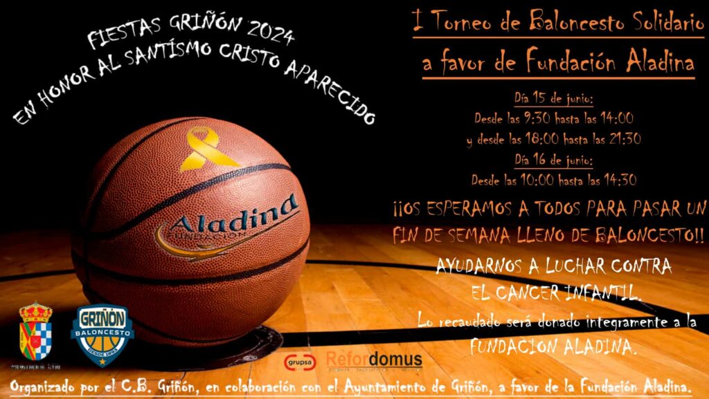 Torneo Baloncesto Solidario en Fundación Aladina